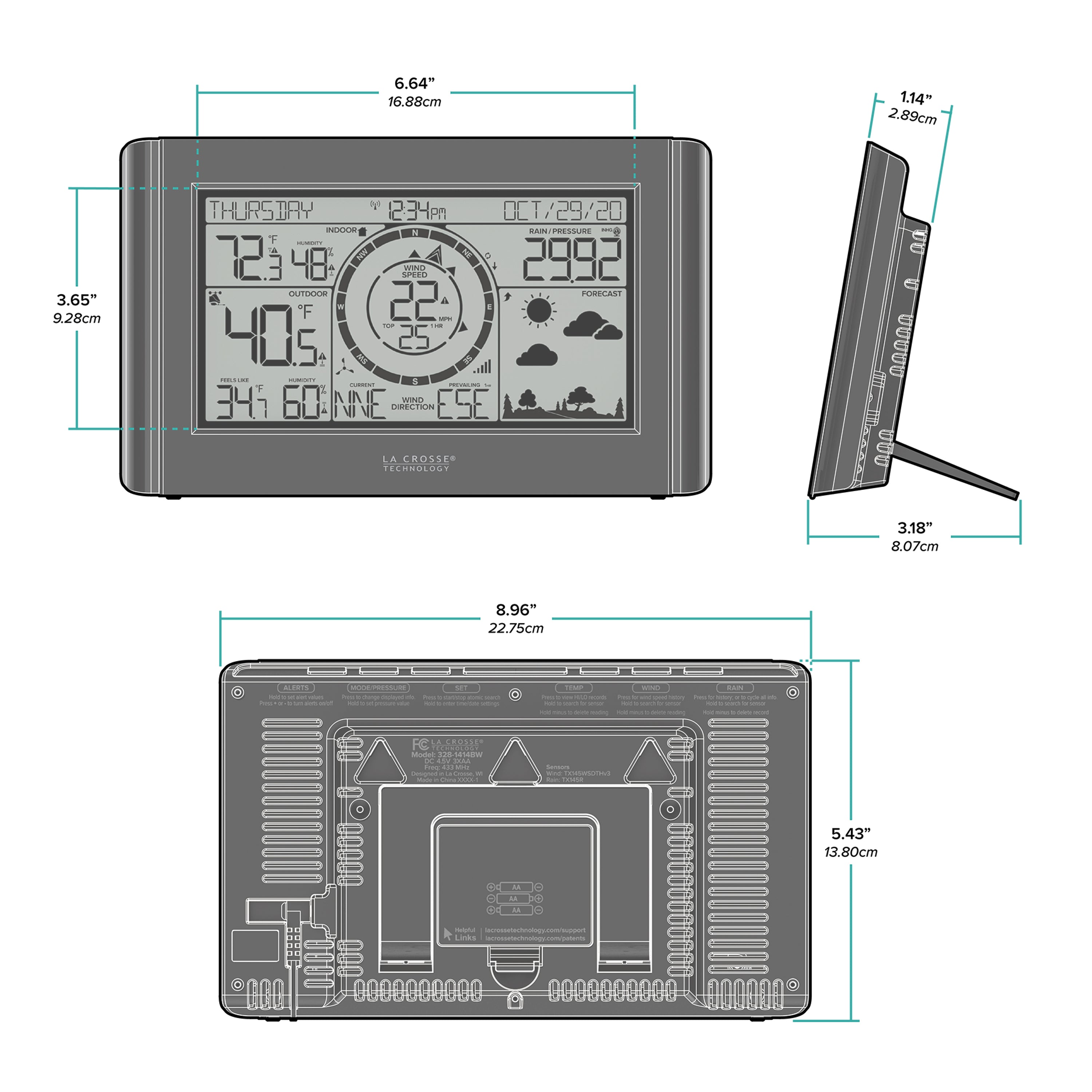 328-96087 Wireless Professional Weather Station