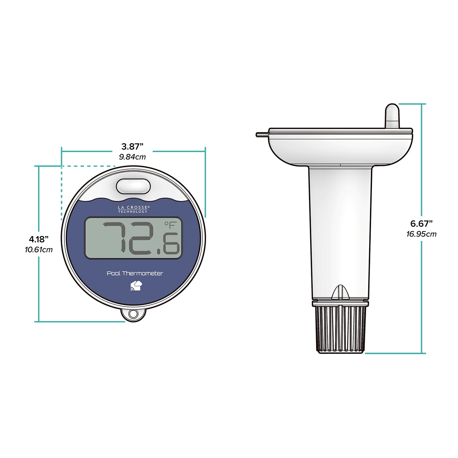 331-09667V2 Wireless Pool Thermometer