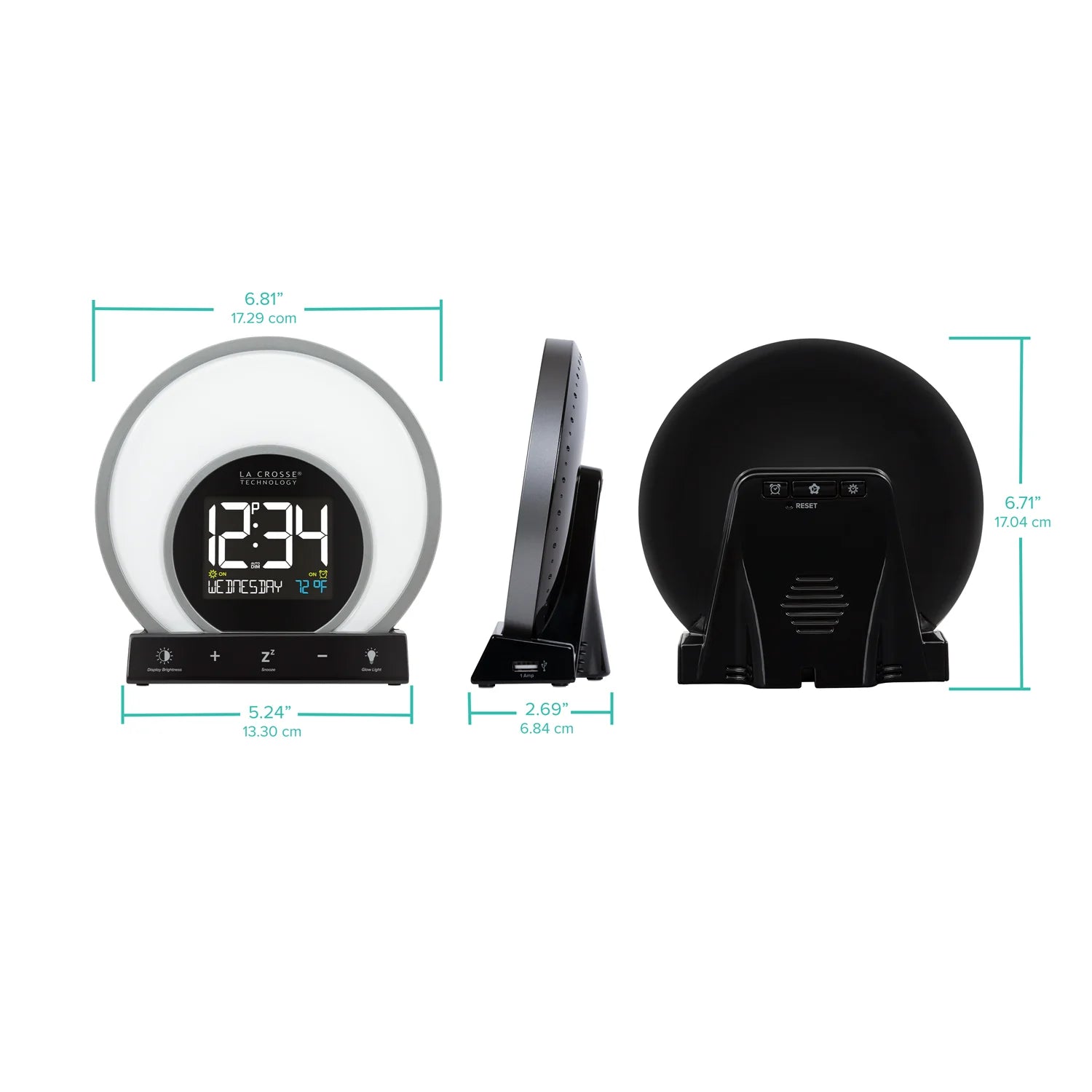 W74146 Soluna S Light Alarm Clock
