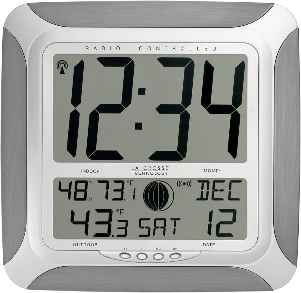 WS-8248U Atomic Digital Wall Clock – La Crosse Technology