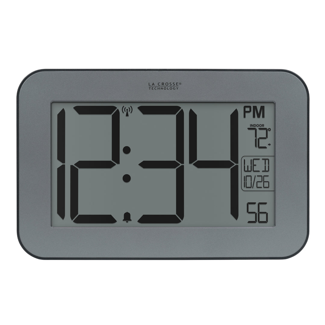 513-1416 atomic digital wall clock