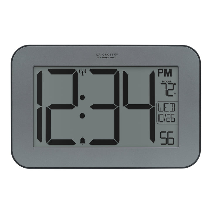 513-1416 atomic digital wall clock