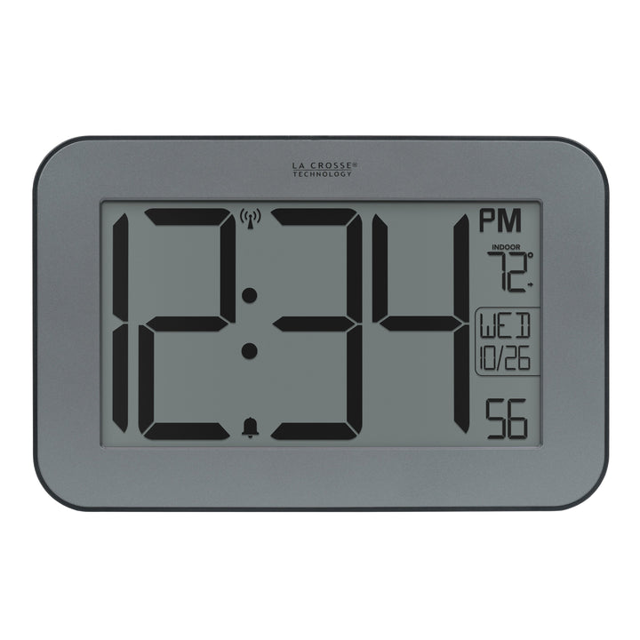 513-1416 atomic digital wall clock