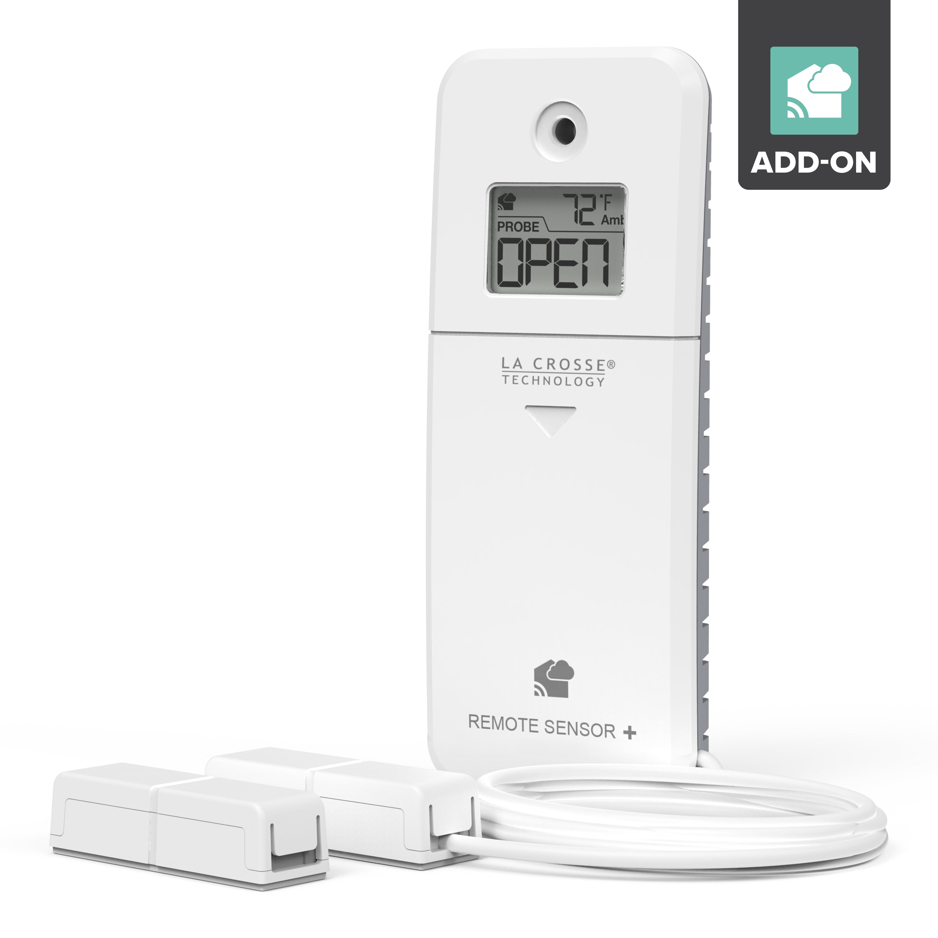 Wired Contact Sensor with Ambient Temp & Humidity | La Crosse Technology