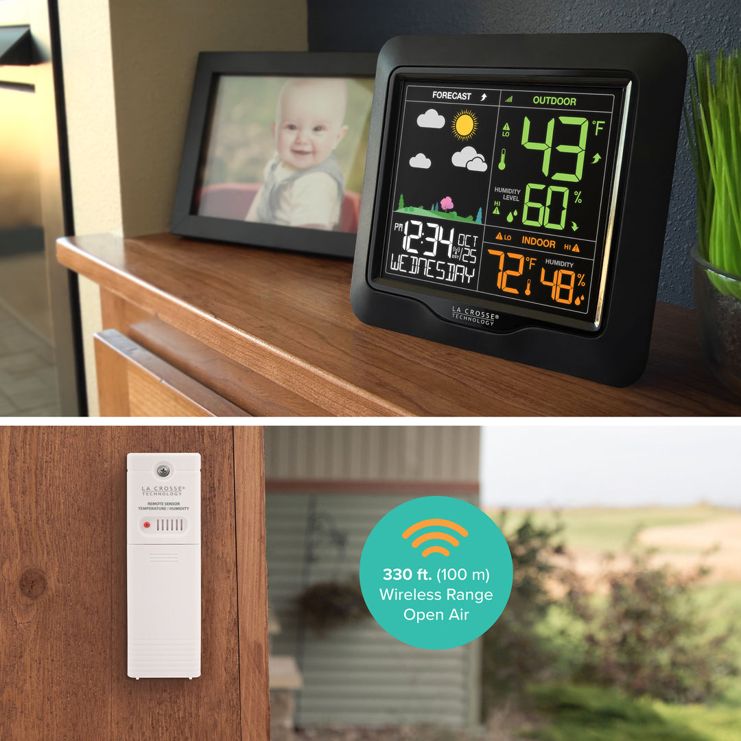 S85814v3 Wireless Color Forecast Station – La Crosse Technology