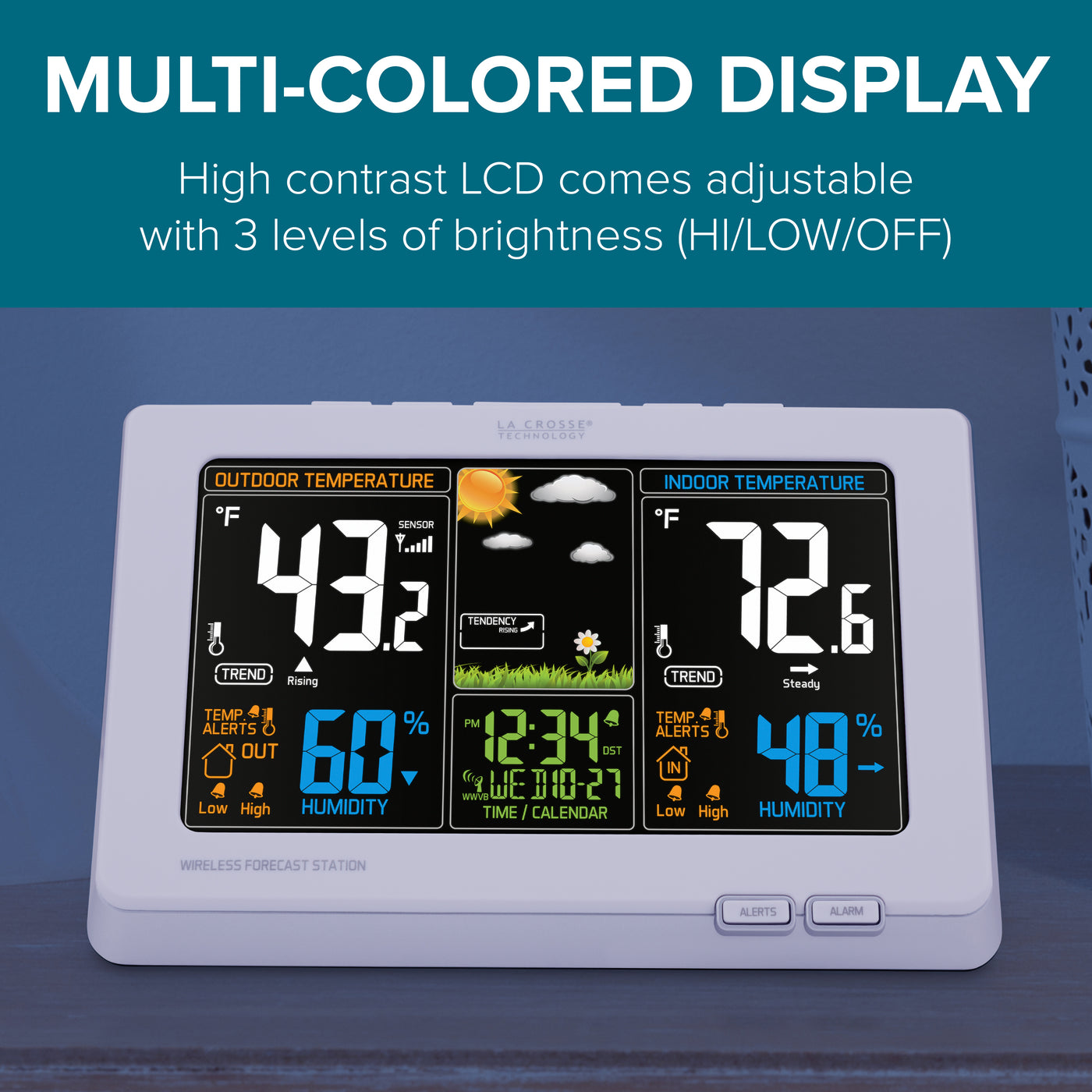 La Crosse Technology Wireless Color Forecast Station