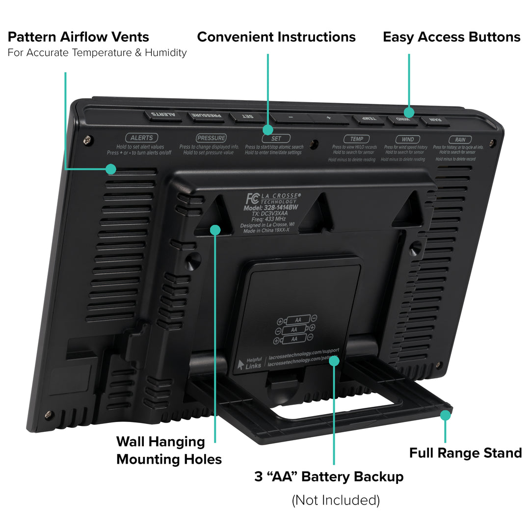 328-1414BW Wireless Professional Weather Station