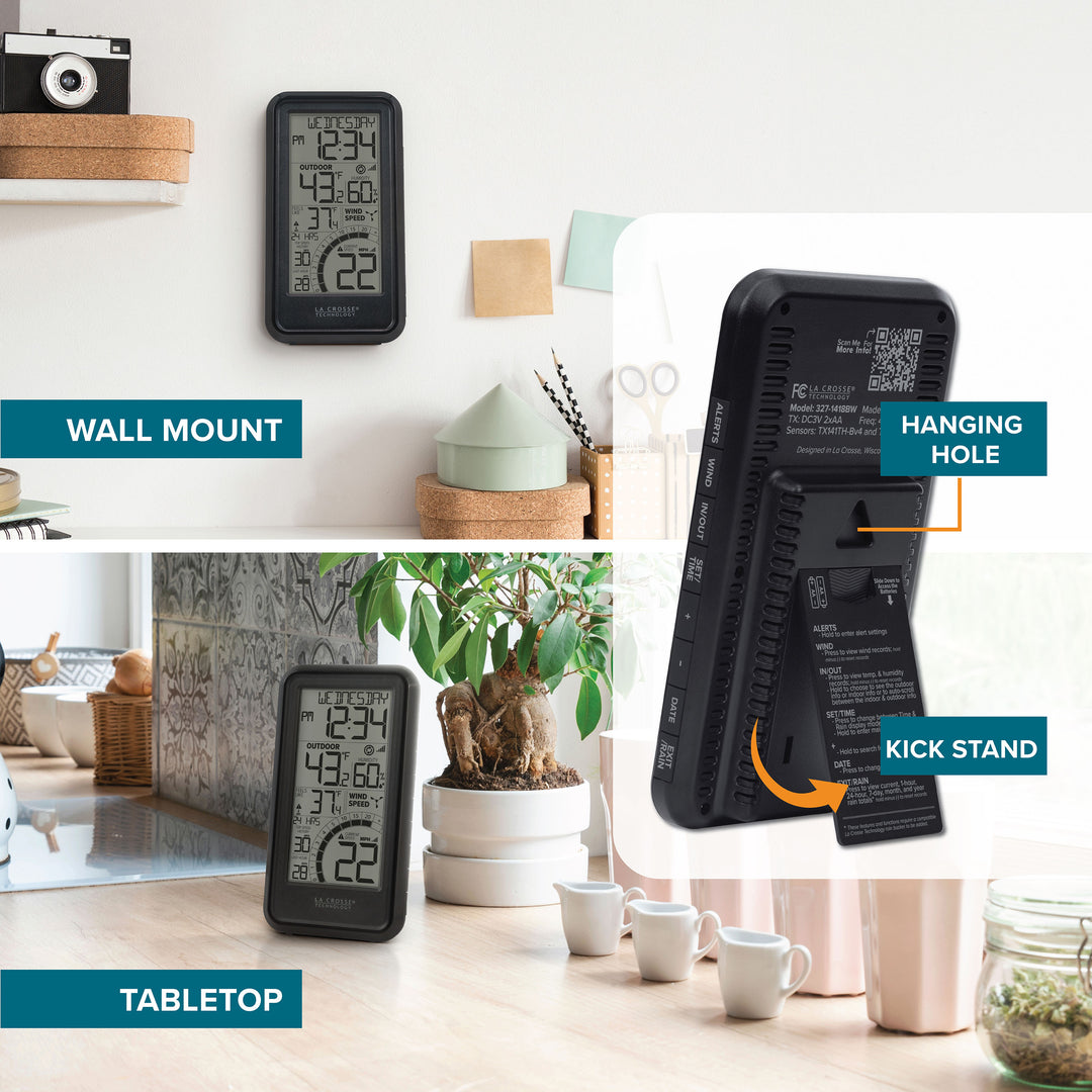 327-1418BW Wall Mount or Table Top