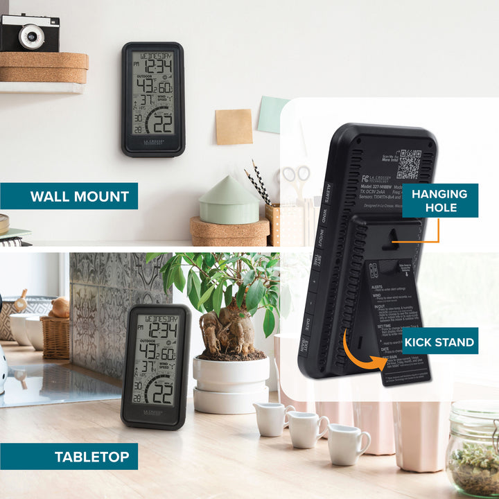 327-1418BW Wind Speed Weather Station