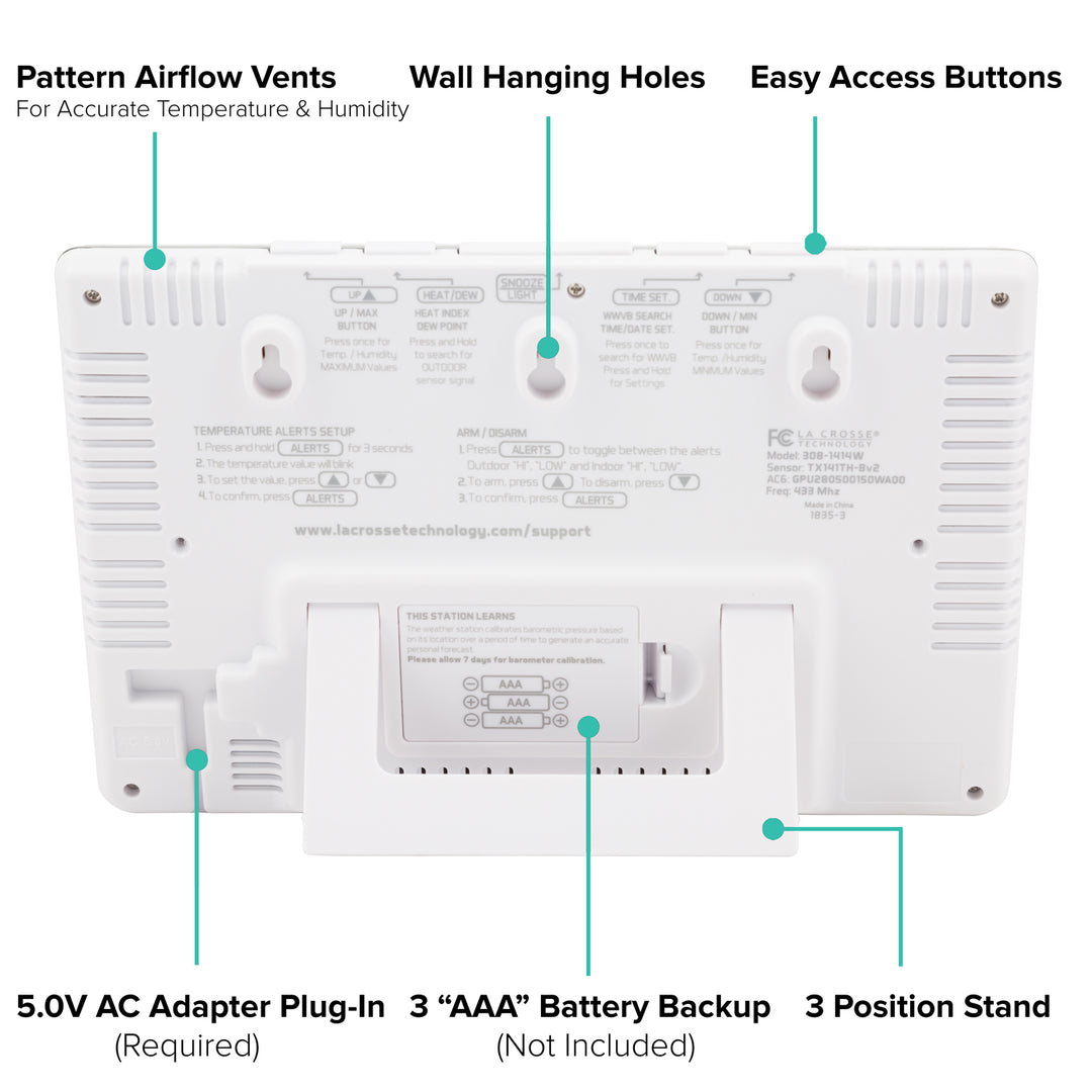 308-1414WV2 Call out features