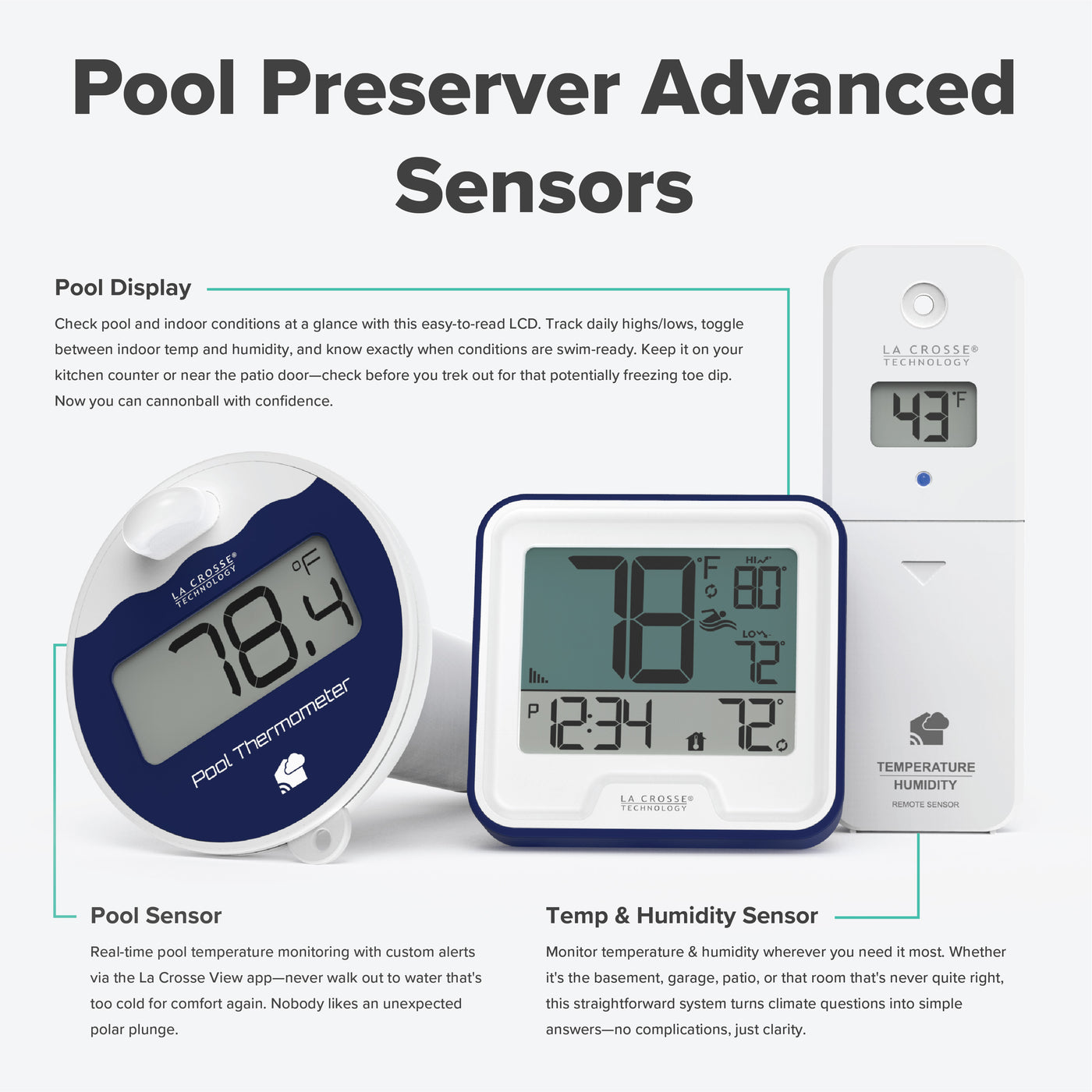 Pool Preserver Advanced Wi-Fi Alert System