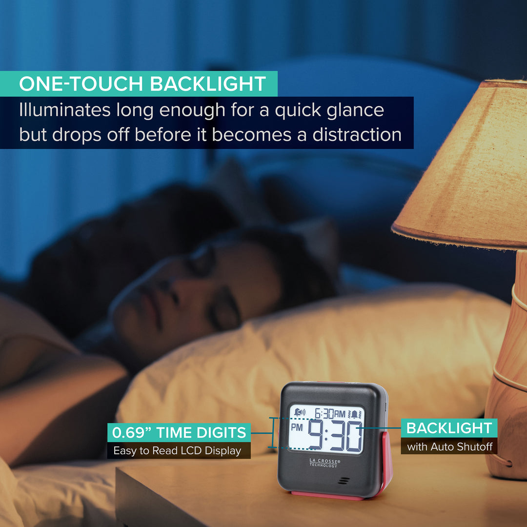 vibrating personal alarm clock Tech Tools Silent Vibrating Personal Alarm Clock Shake-N-Wake Orange main image 1