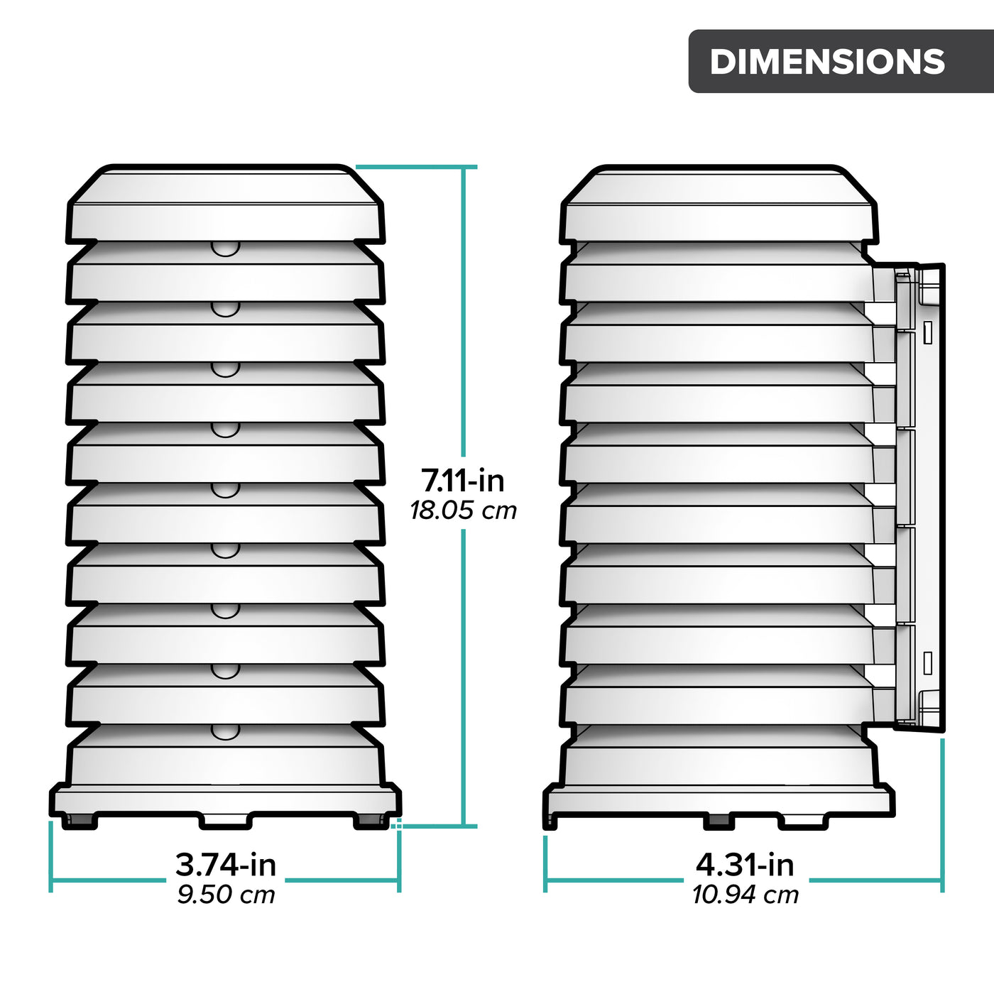Sensor Weather Shield | Outdoor Sensor Protector | La Crosse Technology