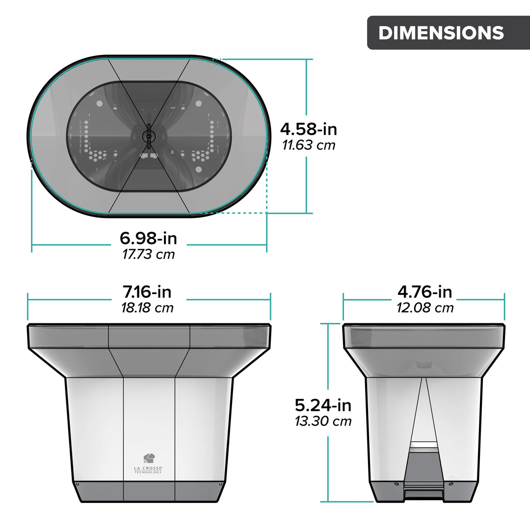 Rainfall Sensor | Rain Gauge Sensor for Weather Station | La