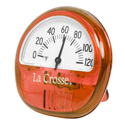 104-106R Mini Temperature Gauge - Red - Left
