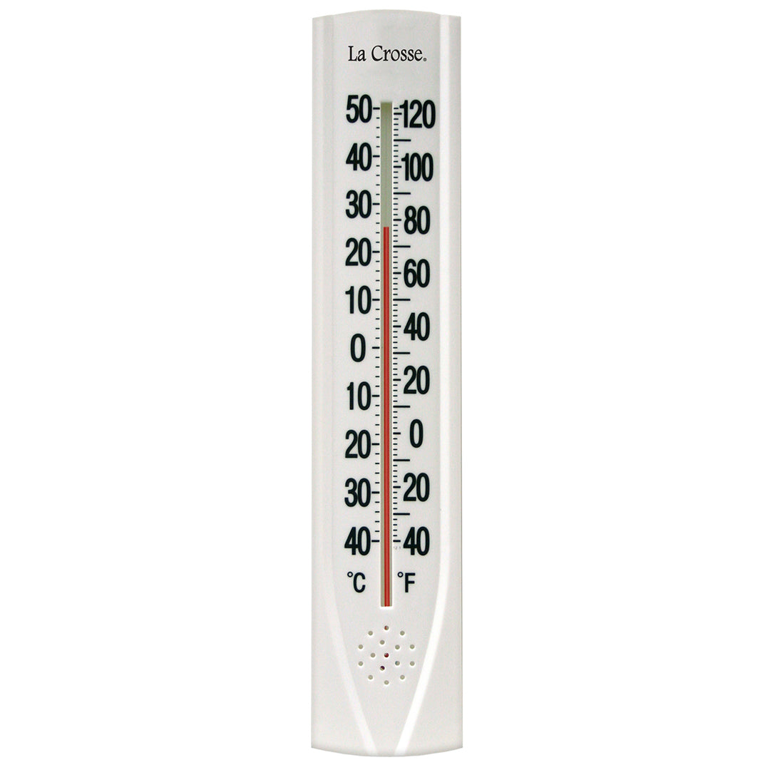 15″ Thermometer with Key Hider | Indoor/Outdoor Thermometer | La