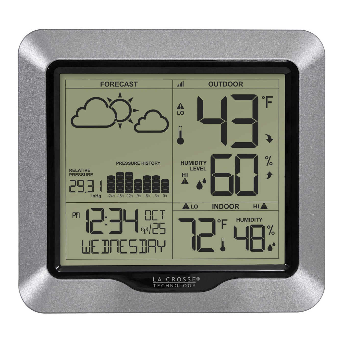 308-1417V3 Weather Station with Forecast and Atomic Time