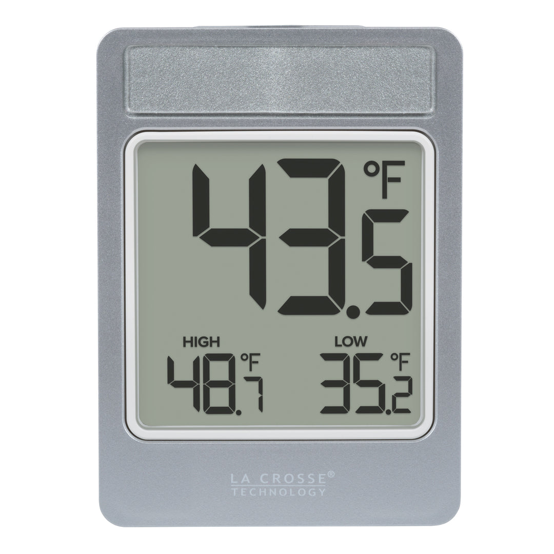 314-519 Digital Window Thermometer with Daily Records