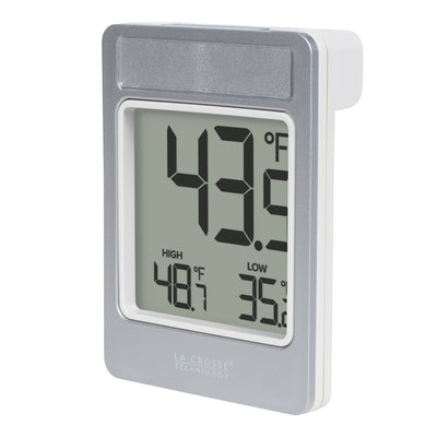 314-519 Digital Window Thermometer with Daily Records