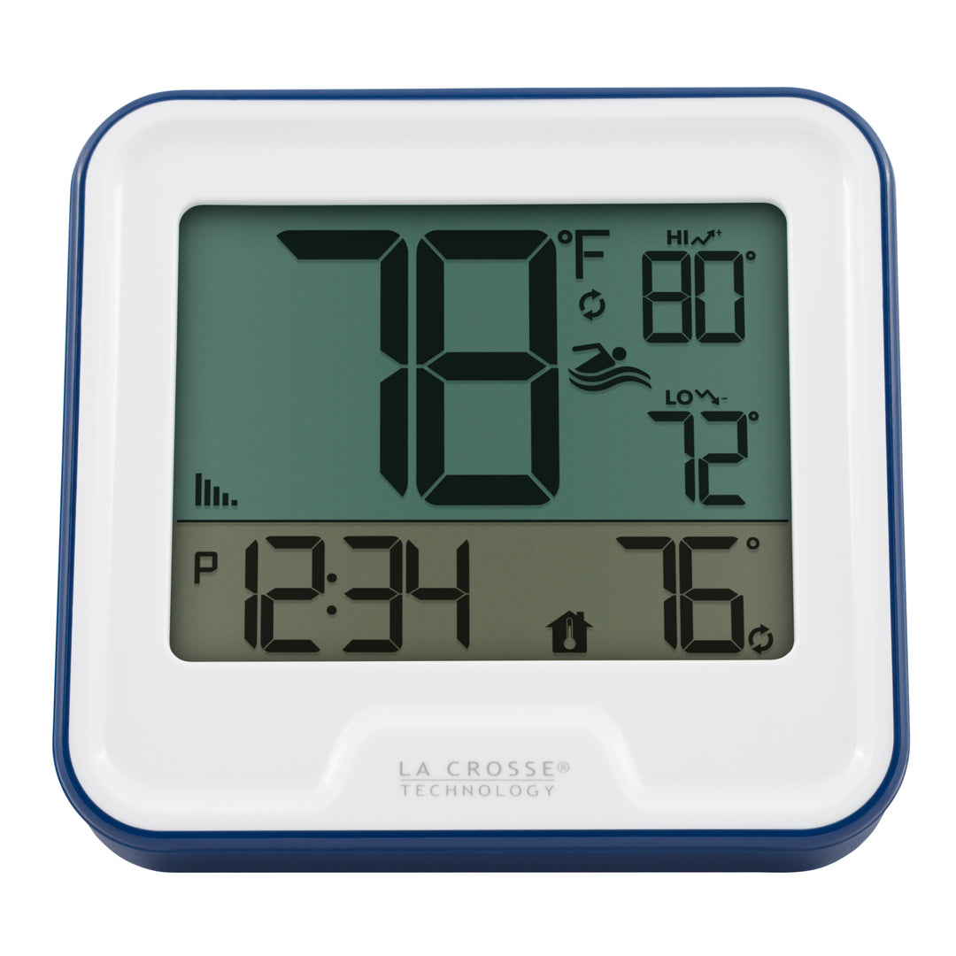 331-1409 Wireless Pool Thermometer indoor display