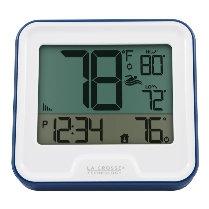 331-1409 Wireless Pool Thermometer indoor display