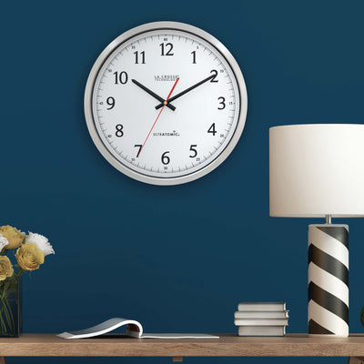404-1235UA-PL 14-inch UltrAtomic - Analog Wall Clock
