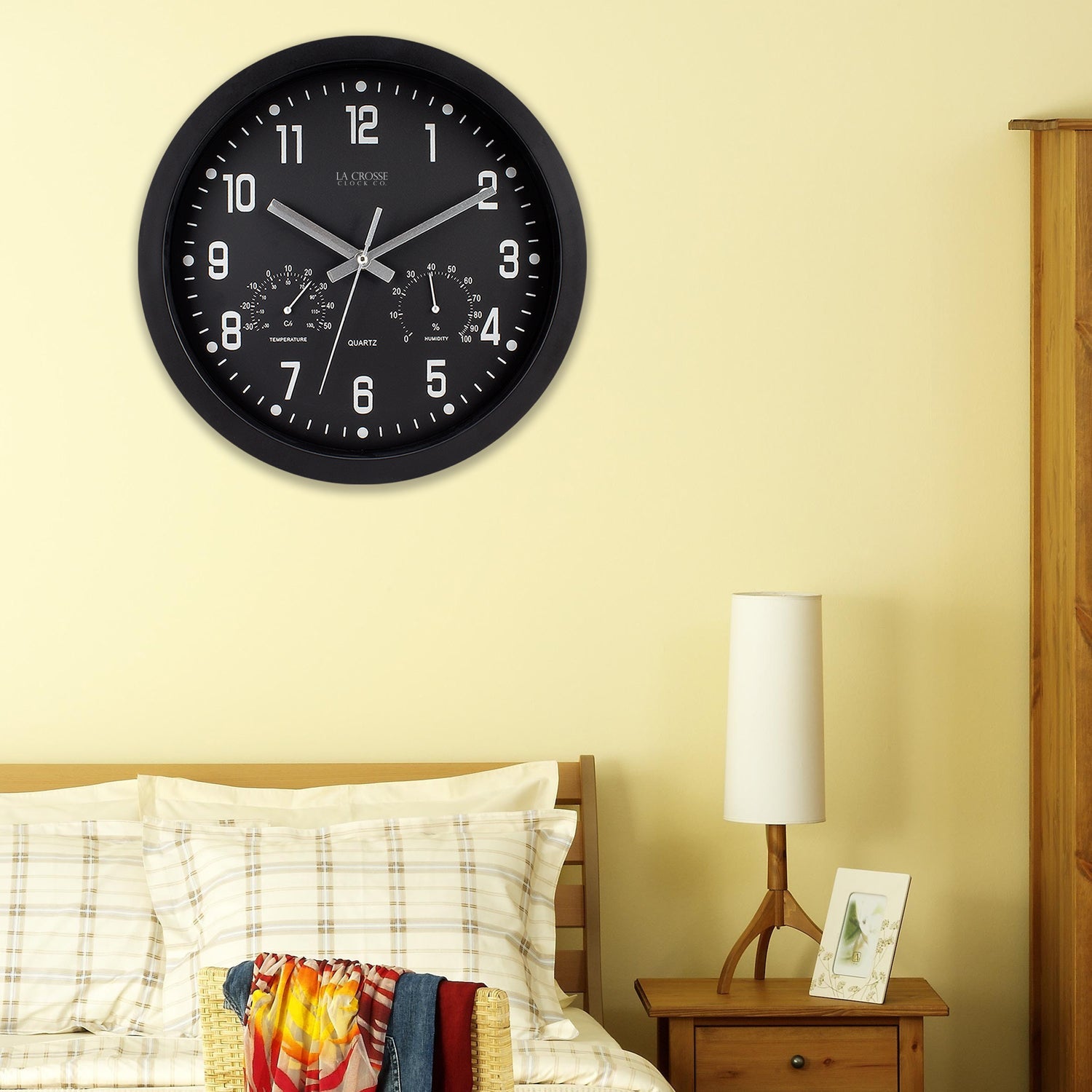 404-2631 12-inch Inkwell Wall Clock