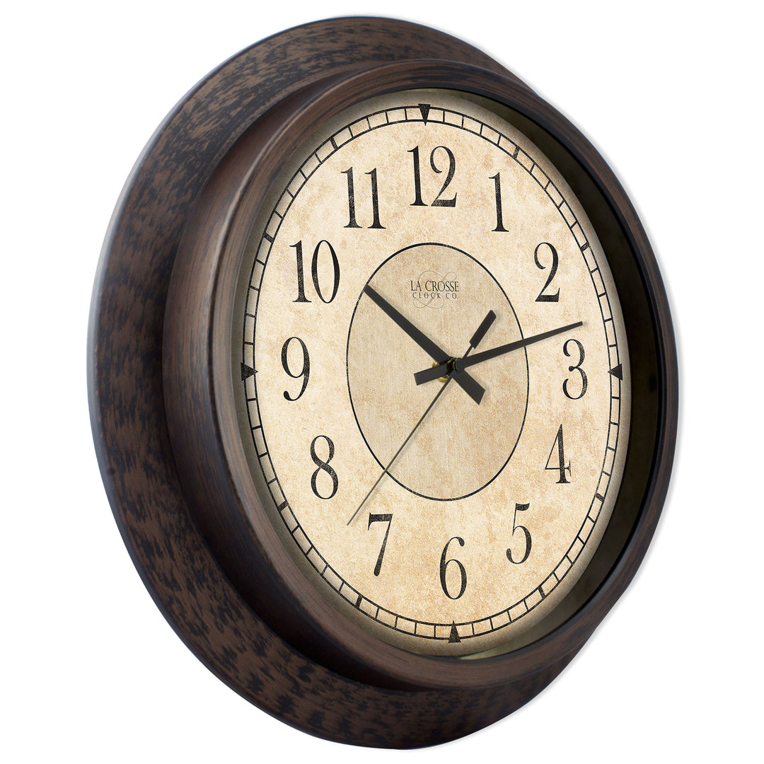 インテリア時計 TIME LAUNCHER TL-201 WALL Savannah Wall Clock | 14″ Rustic Wall Clock | La Crosse Technology