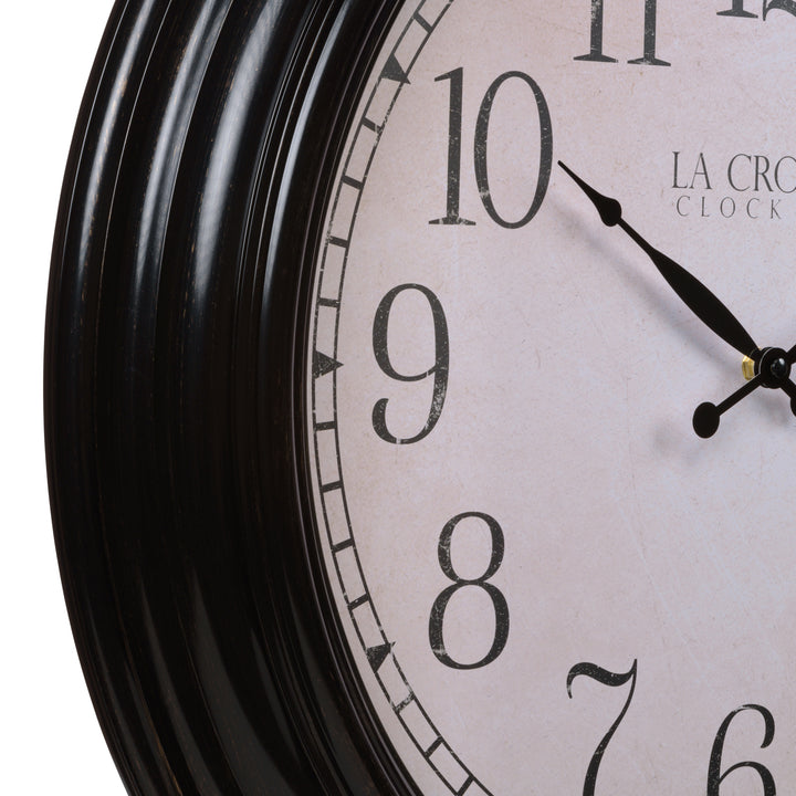 404-2658 23-inch Maxwell Wall Clock – La Crosse Technology