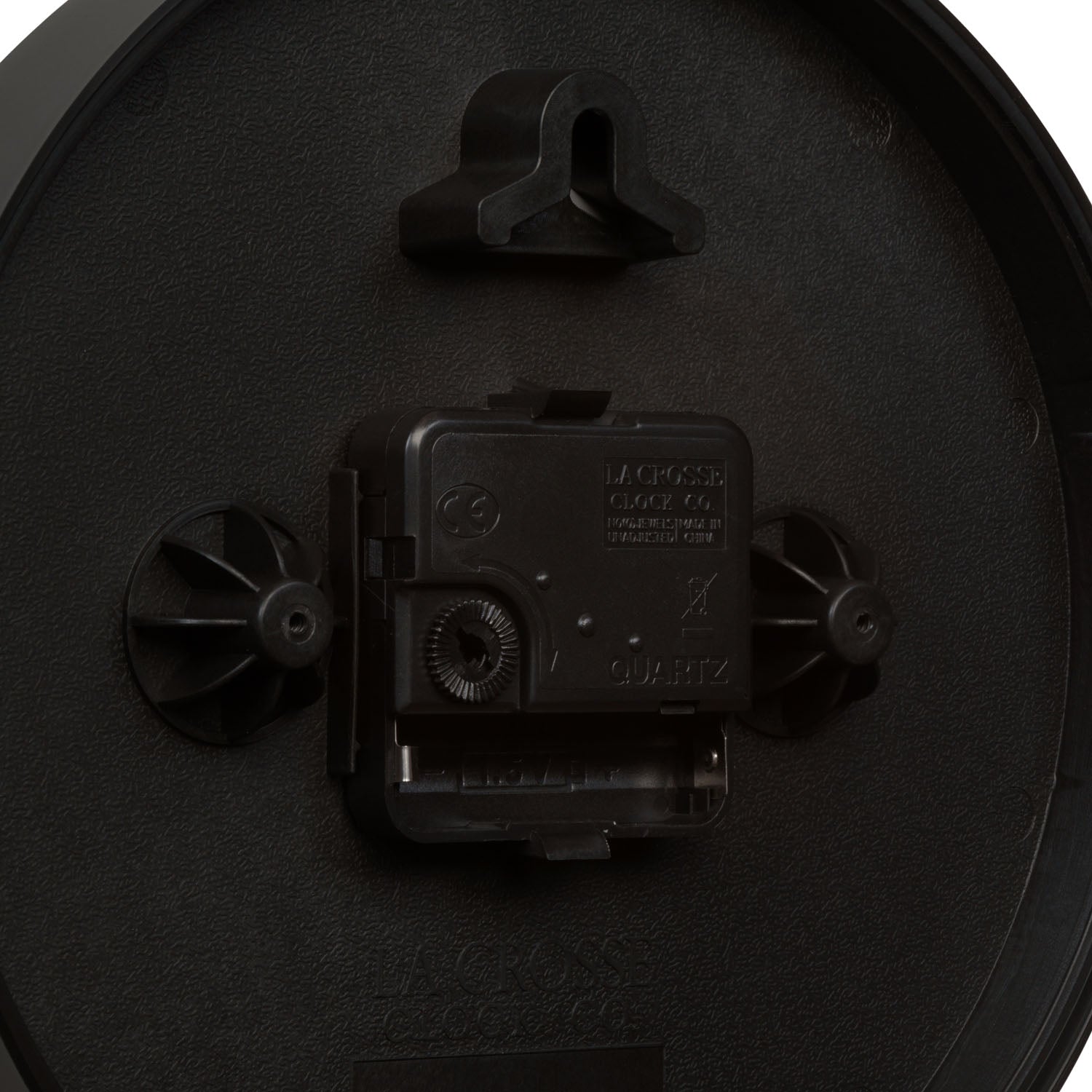 404-3020B 8-inch Basics Analog Wall Clock – Black