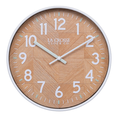 404-3027 11-inch Reeves Wall Clock
