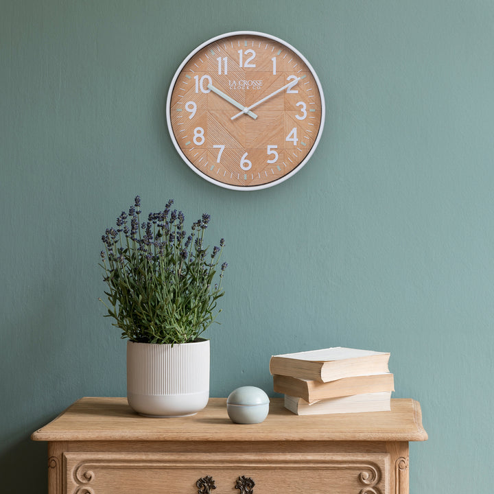 404-3027 11-inch Reeves Wall Clock