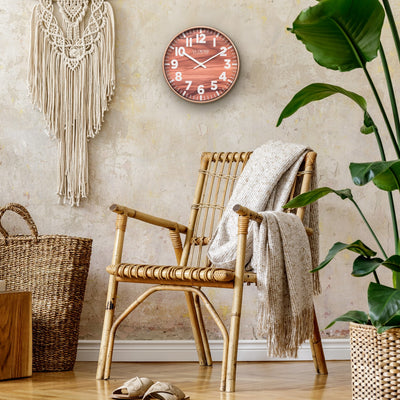 404-3028 10.8-inch Atwood Wall Clock