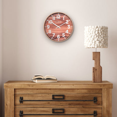 404-3028 10.8-inch Atwood Wall Clock