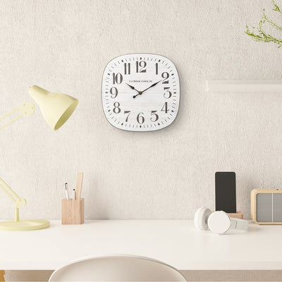 404-3428 11-inch Sylvie MDF Wall Clock