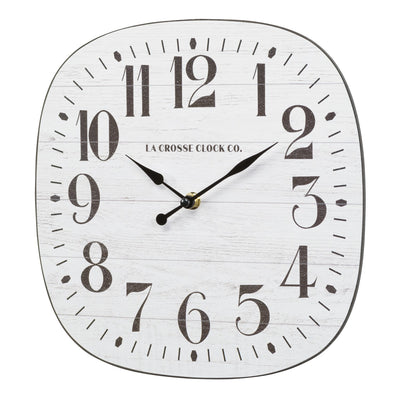 404-3428 11-inch Sylvie MDF Wall Clock