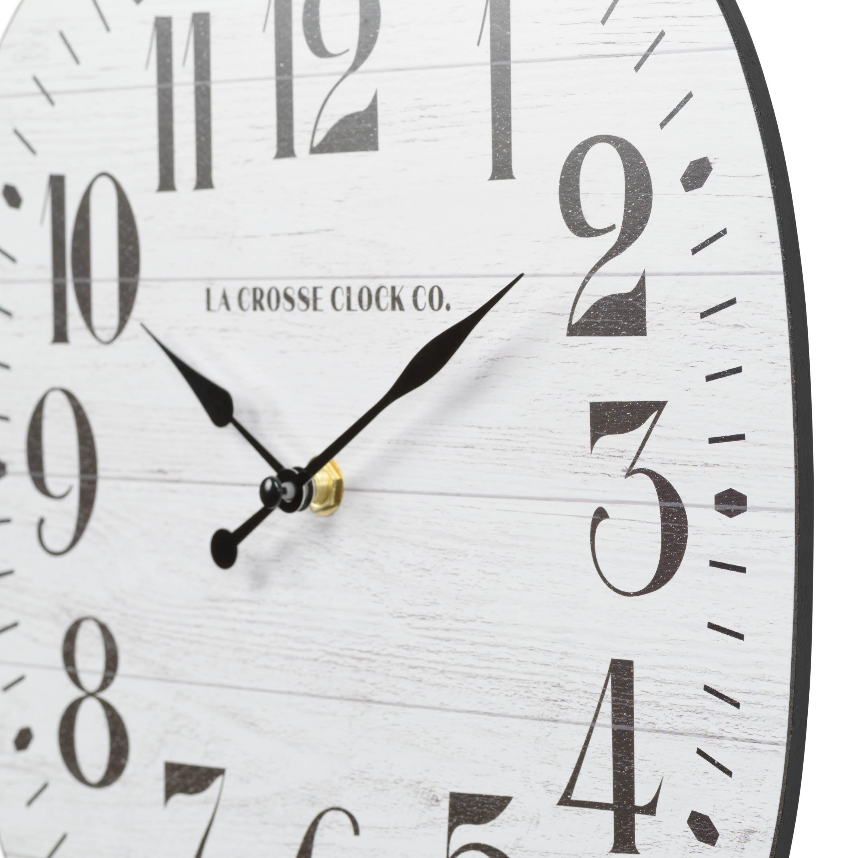 404-3428 11-inch Sylvie MDF Wall Clock