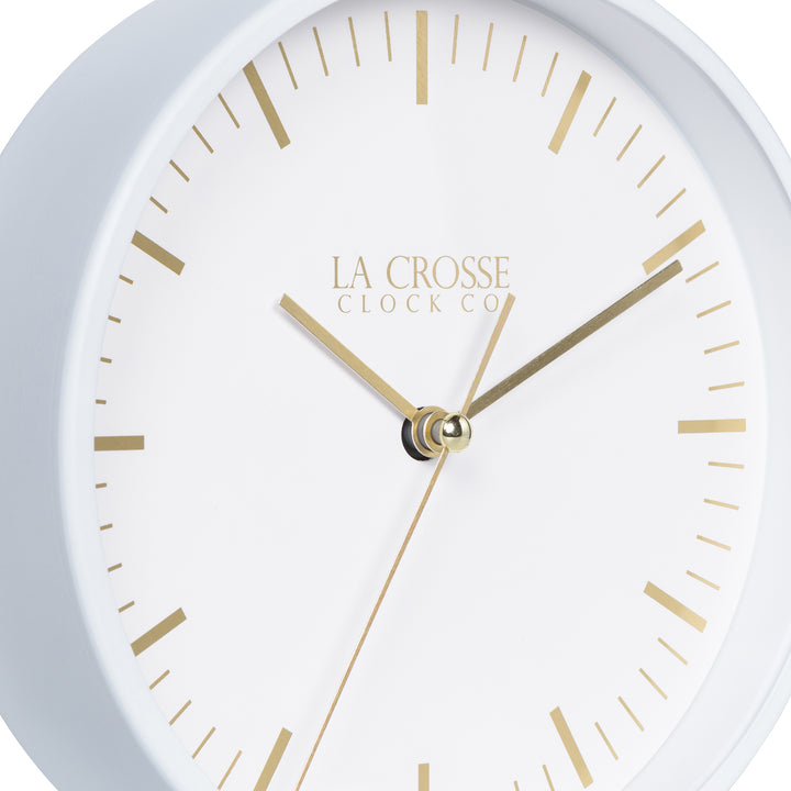 404-3715 6-inch Etta Metal Table/Wall Clock