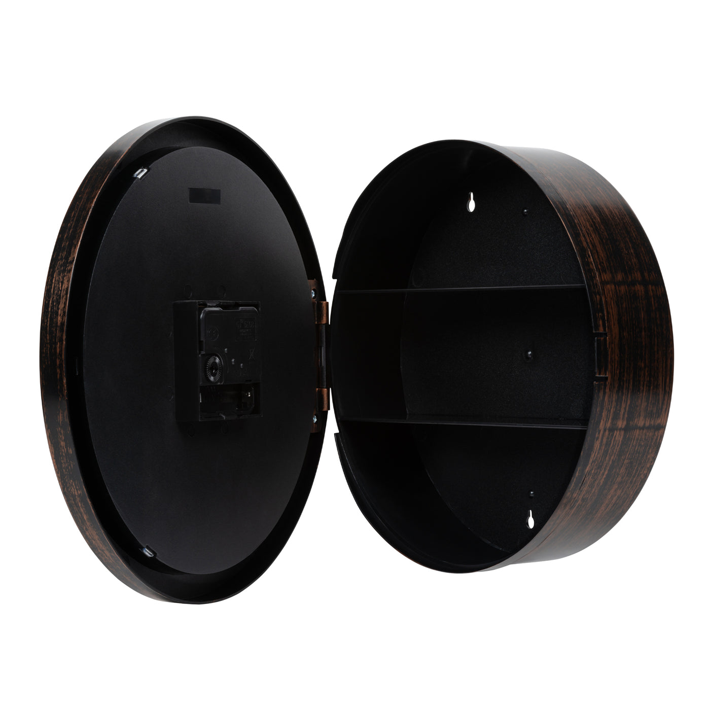 404-3825HC 9.8-inch Hidden Compartment Wall Clock