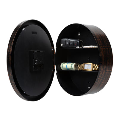 404-3825HC 9.8-inch Hidden Compartment Wall Clock