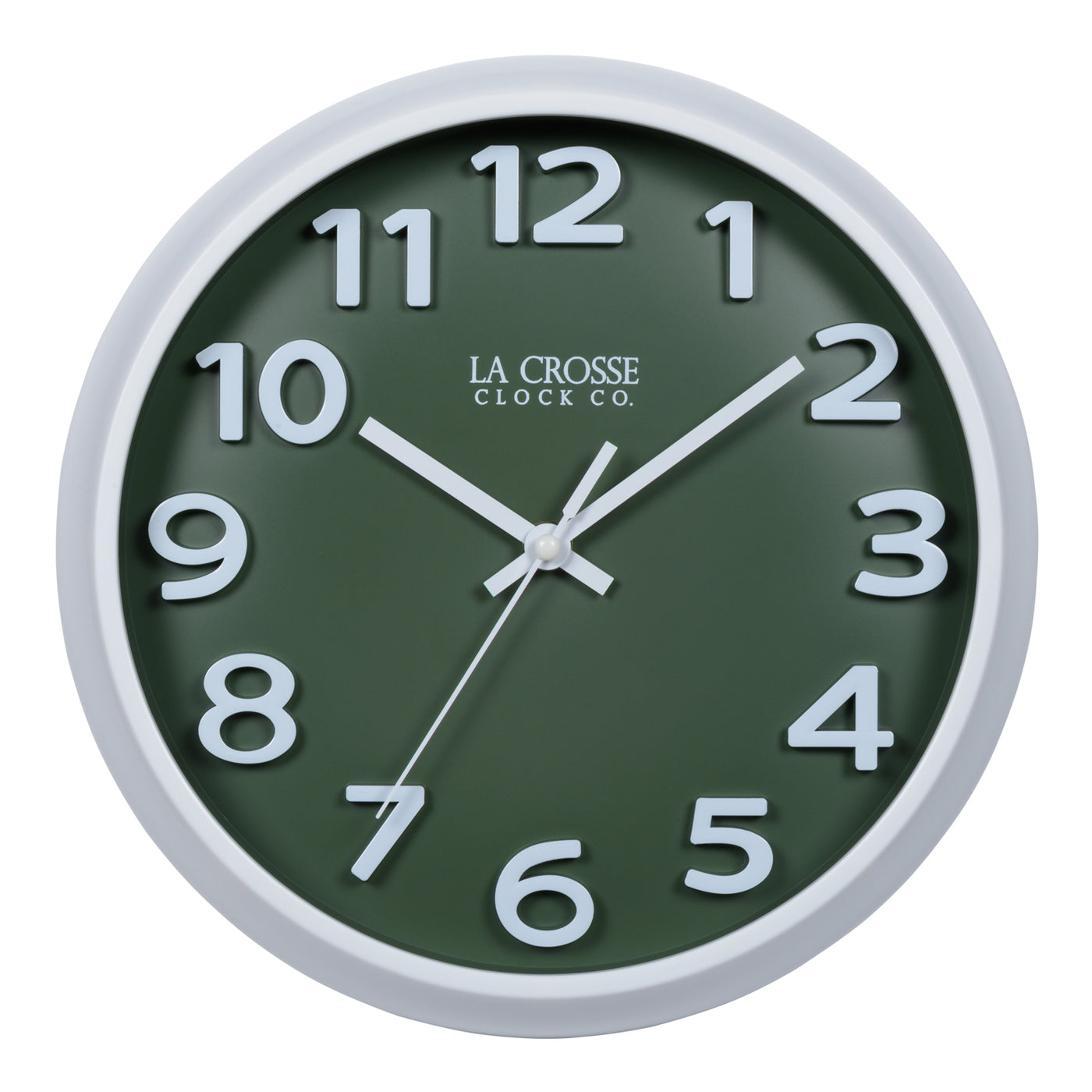 404-3828D Green Wall Clock