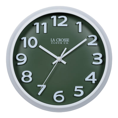 404-3828D Green Wall Clock
