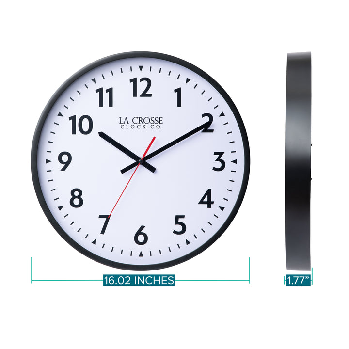 404-3841 16-inch Commercial Wall Clock 404-3841 16-inch Commercial Wall Clock