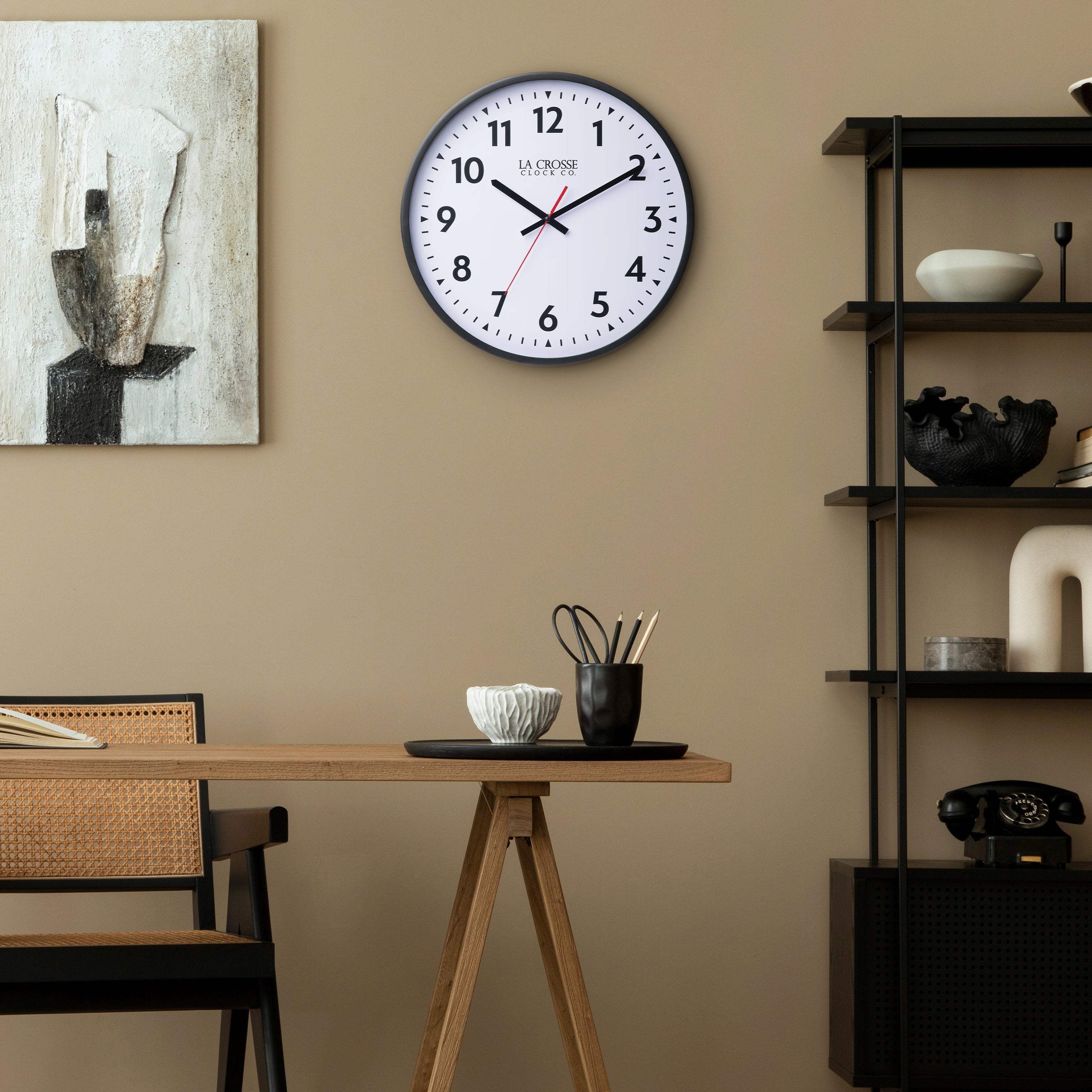 404-3841 16-inch Commercial Wall Clock