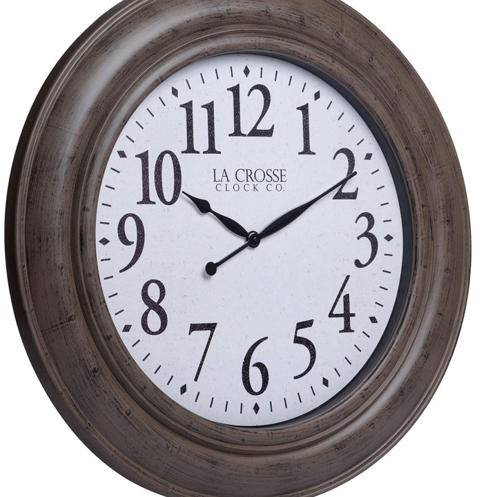 404-4292 36-inch Mattison Wall Clock – La Crosse Technology
