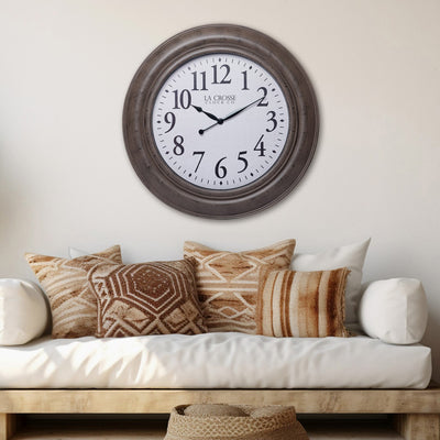 404-4292 36-inch Mattison Wall Clock