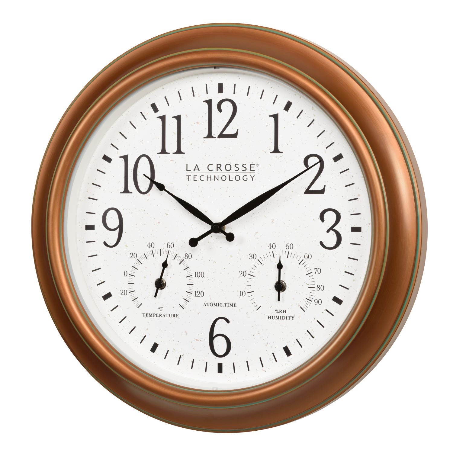 MOORCROFT ウィリアム・ムアクロフト「ザクロ」クロック 時計 Copper Atomic Analog Wall Clock | 18″ Indoor/Outdoor Clocks | La
