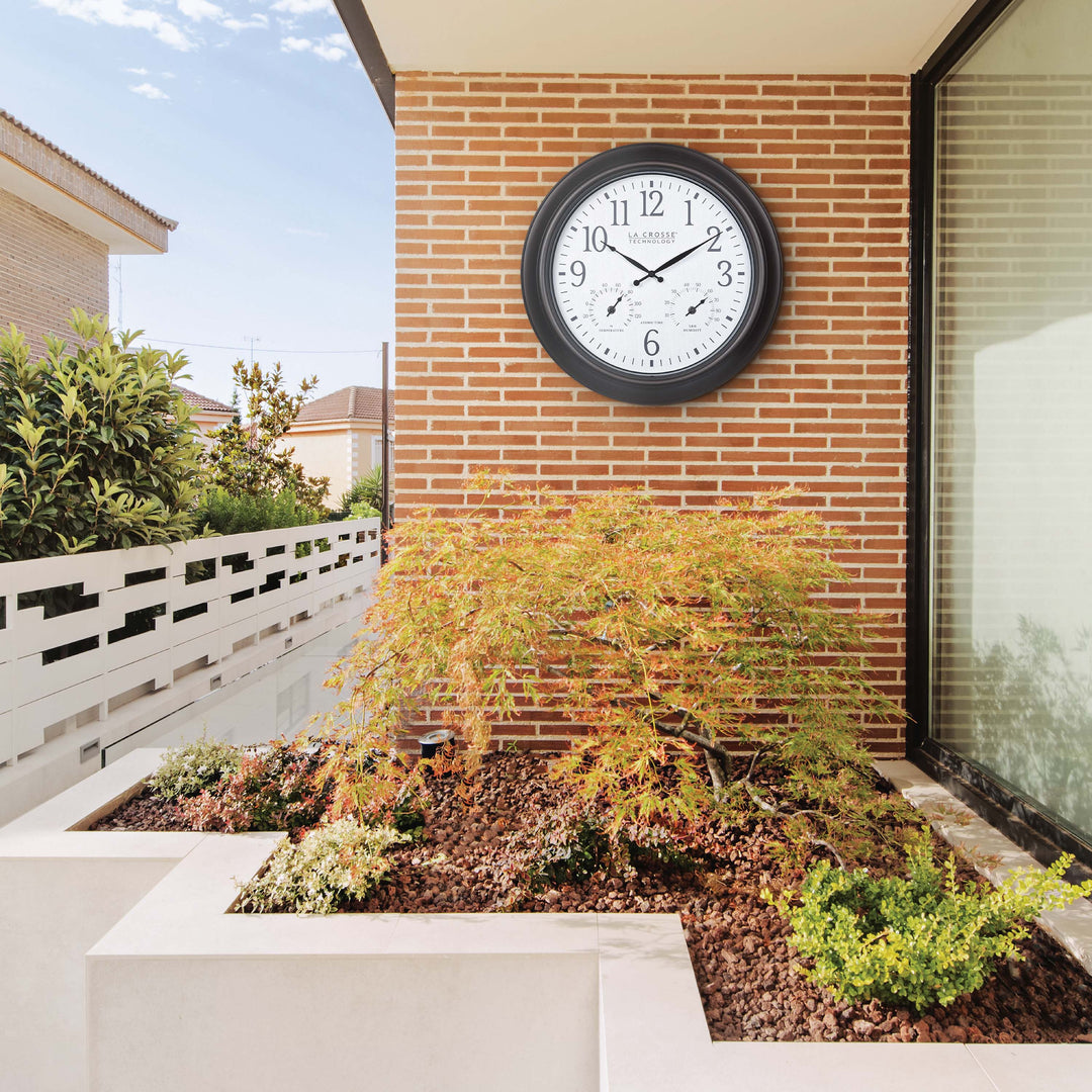404-89027 Indoor or Outdoor Clock