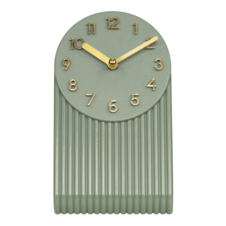 437-3015LS Groves Table Clock - Light Sage