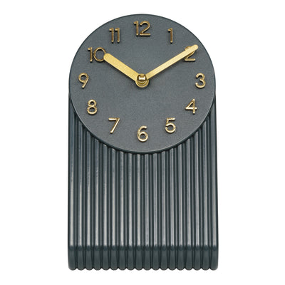 437-3015MG Groves Table Clock - Midnight Gray